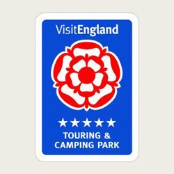 Visit England Touring and Camping Park 5 star